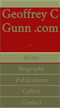 Mobile Screenshot of geoffreycgunn.com